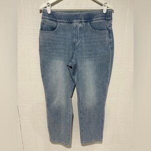 Soft surroundings pull on jeans size PM
